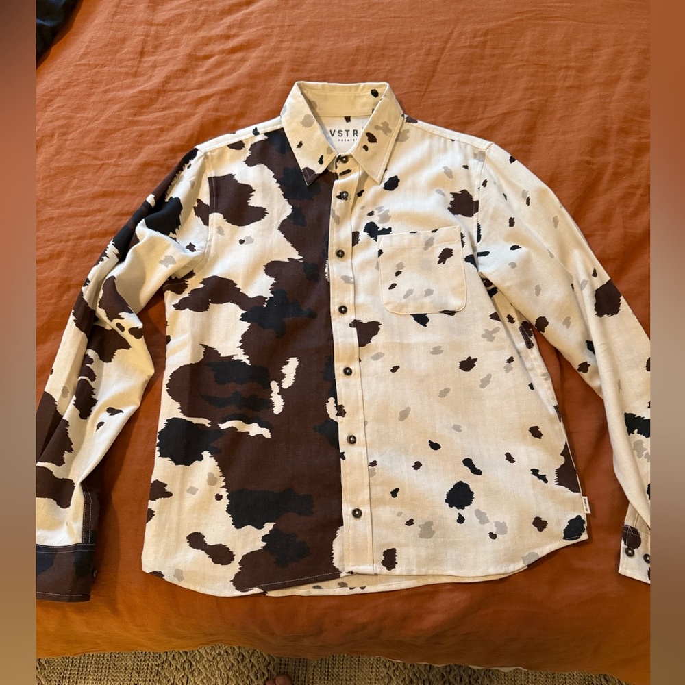 VSTR cowboy button down- M